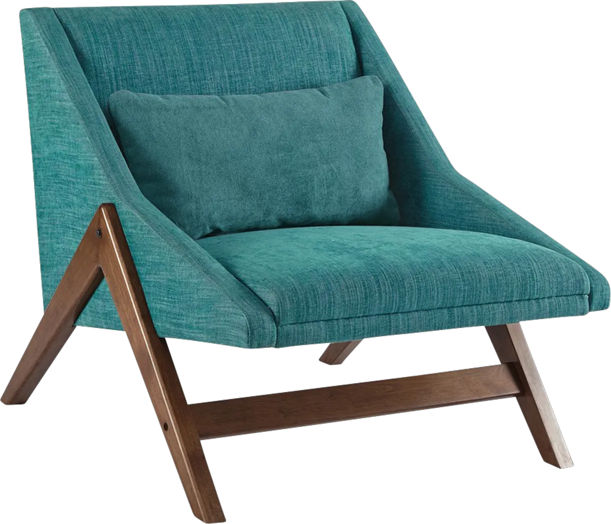 Boomerang Cove Blue Accent Chair - Thumbnail - Image 1