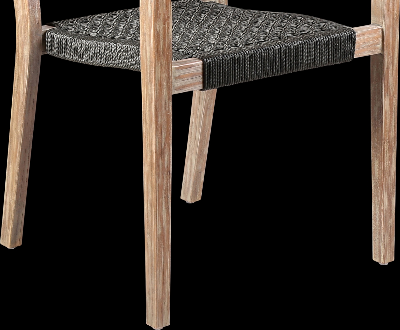 Outdoor Borbeck Black Arm Chair, Set of 2 - Thumbnail - Image 7