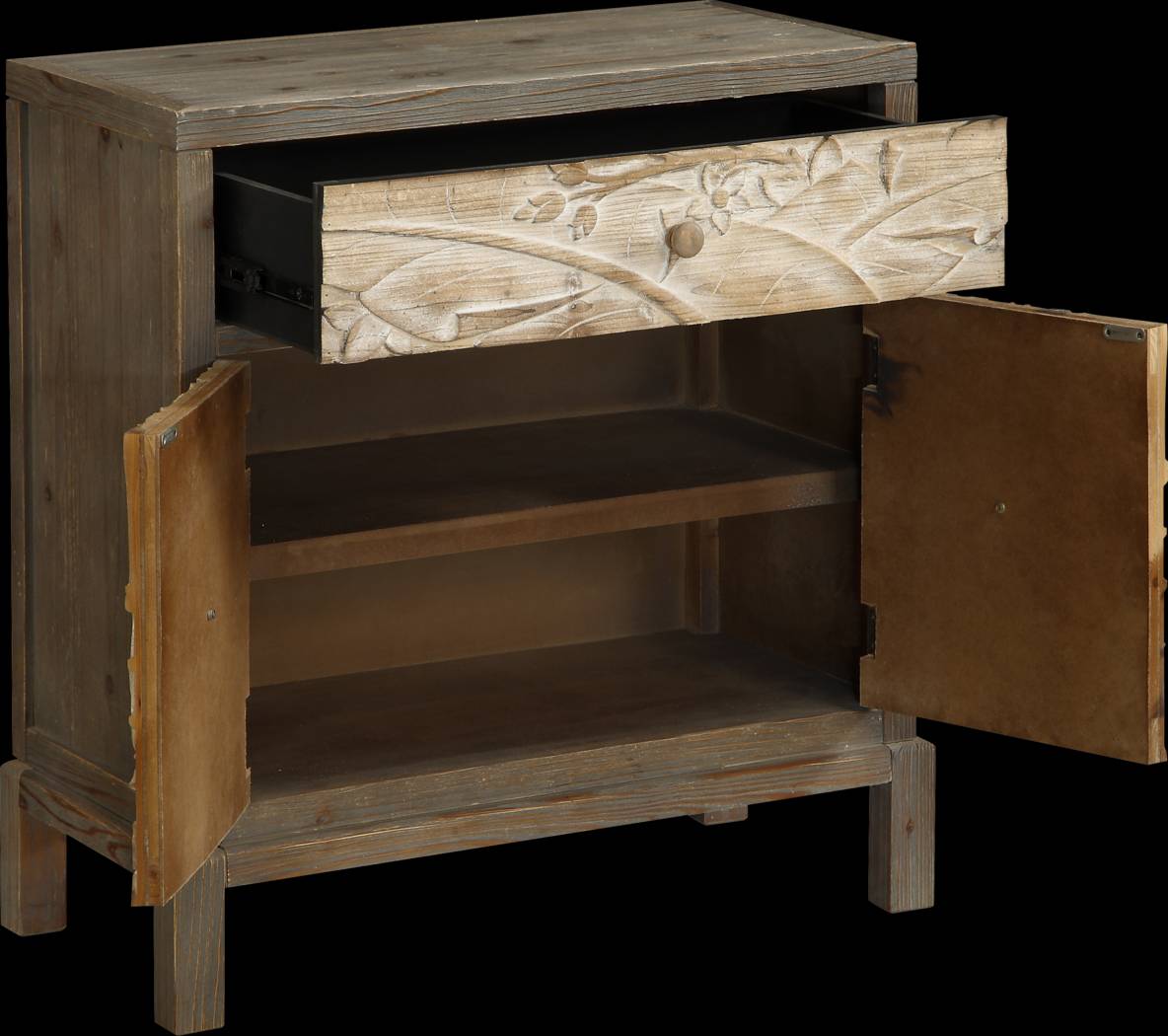 Bordan Champagne Accent Cabinet - Thumbnail - Image 3