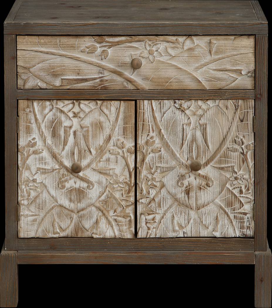 Bordan Champagne Accent Cabinet - Thumbnail - Image 1