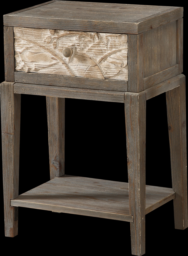 Bordan Champagne Accent Table - Thumbnail - Image 2