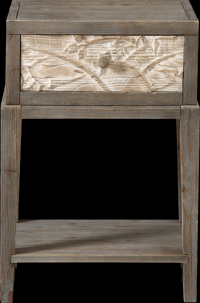 Bordan Champagne Accent Table - Thumbnail - Image 1