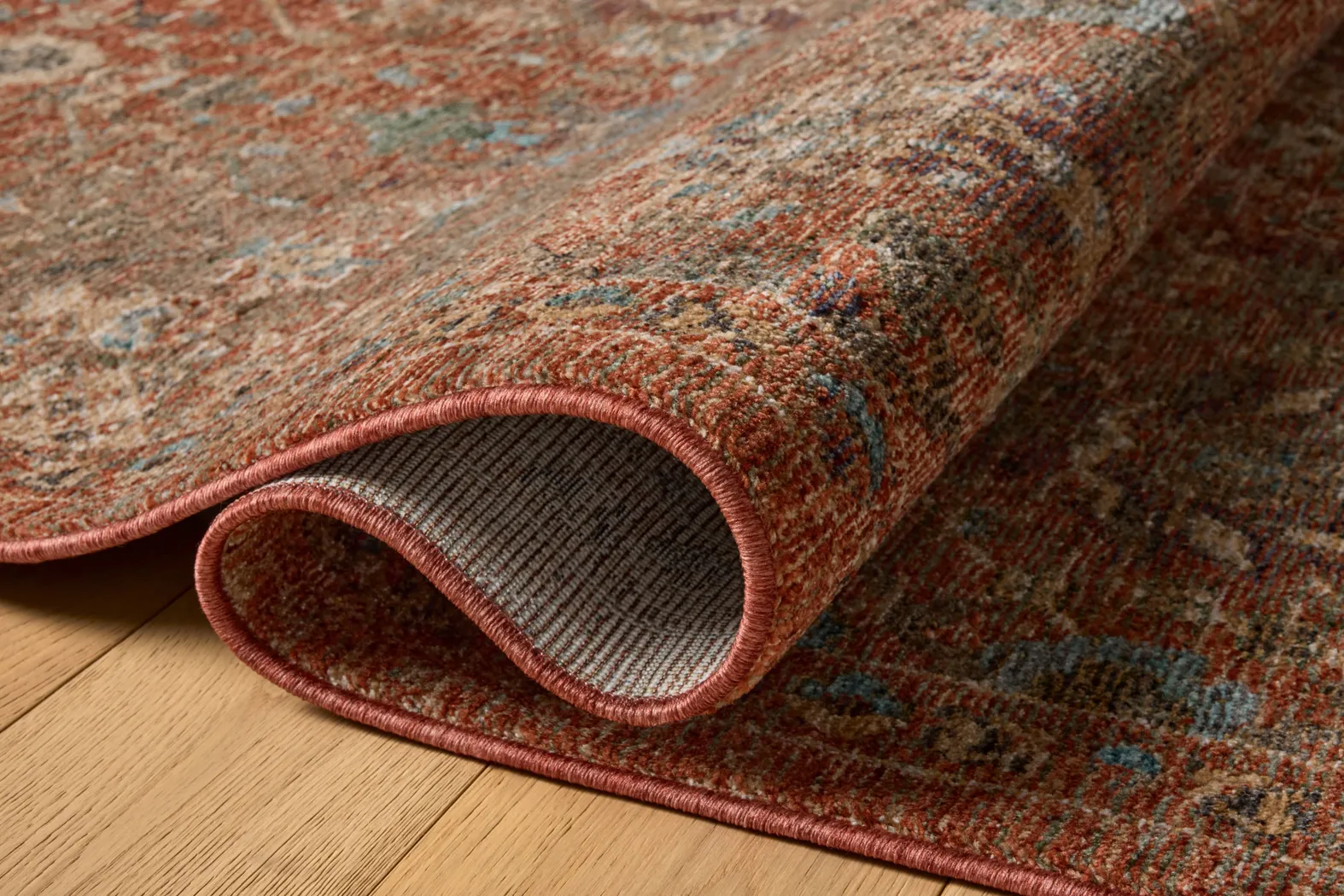 Bordfell Rust 7'9 x 10' Rug - Image 2