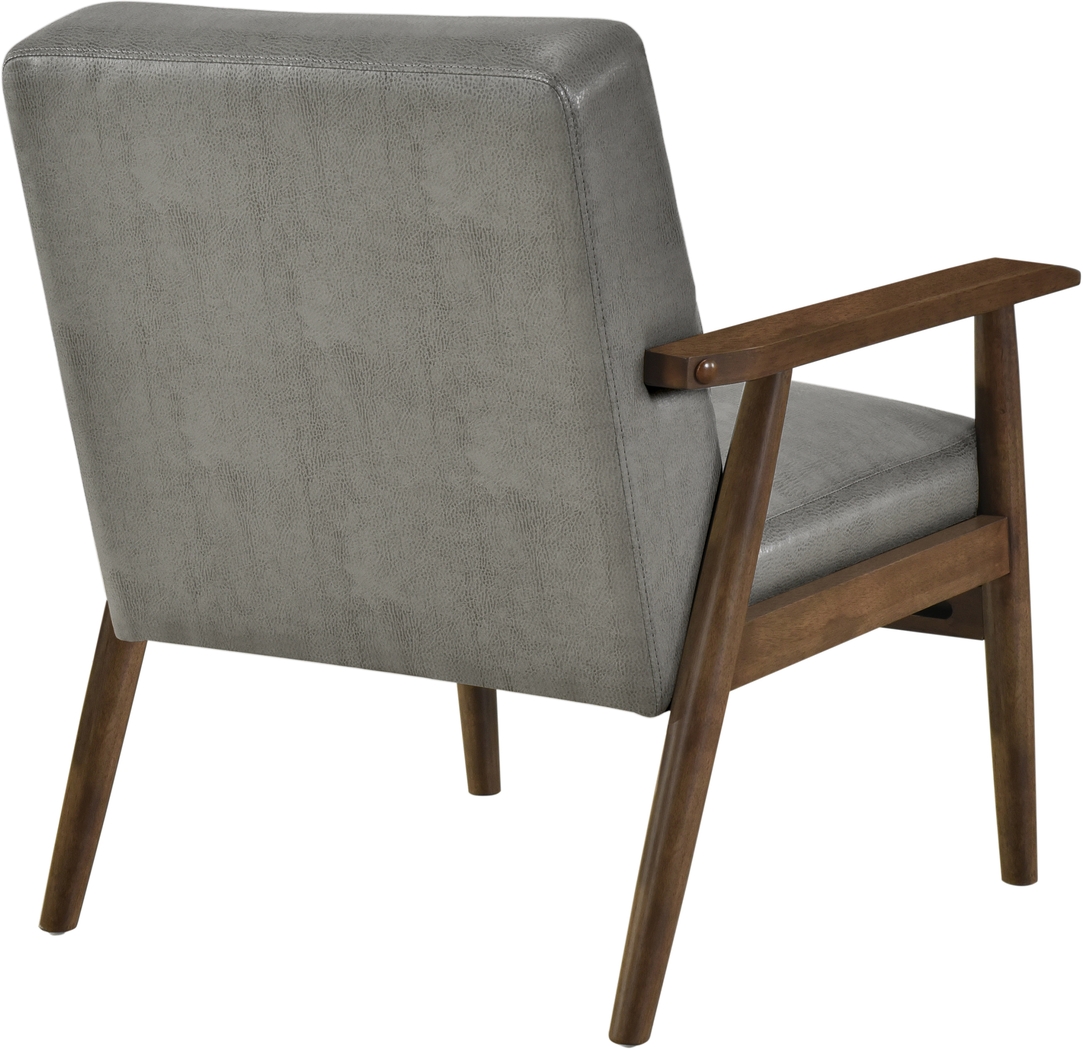 Borlyn Gray Accent Chair - Thumbnail - Image 3