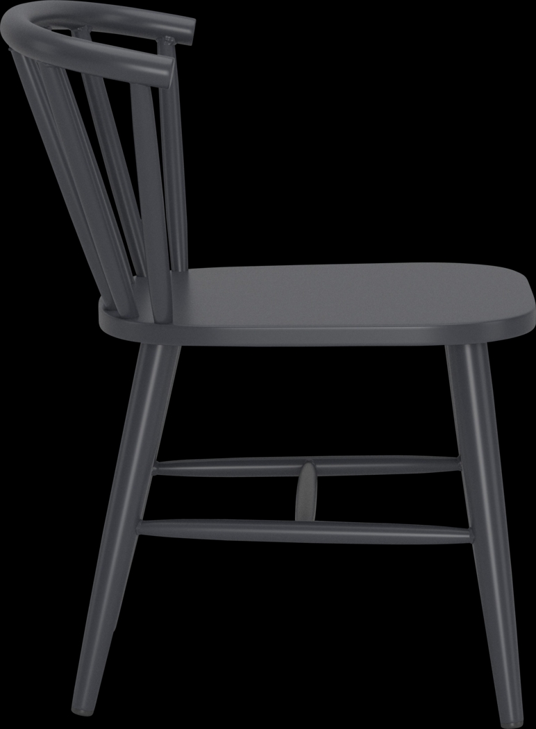 Bormea Black Dining Chair - Thumbnail - Image 4