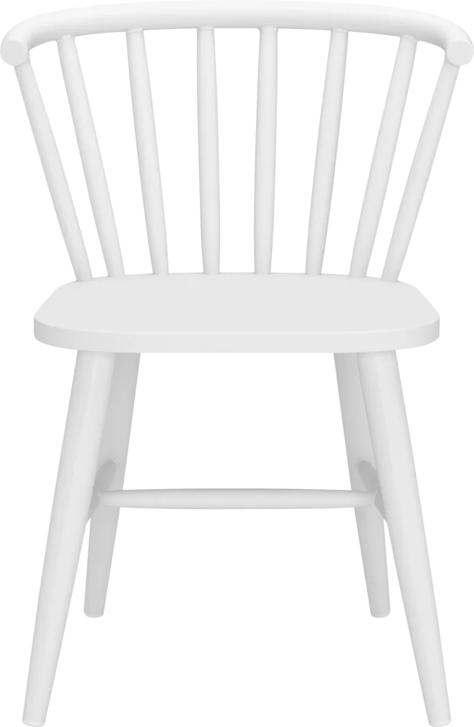 Bormea White Dining Chair - Thumbnail - Image 5