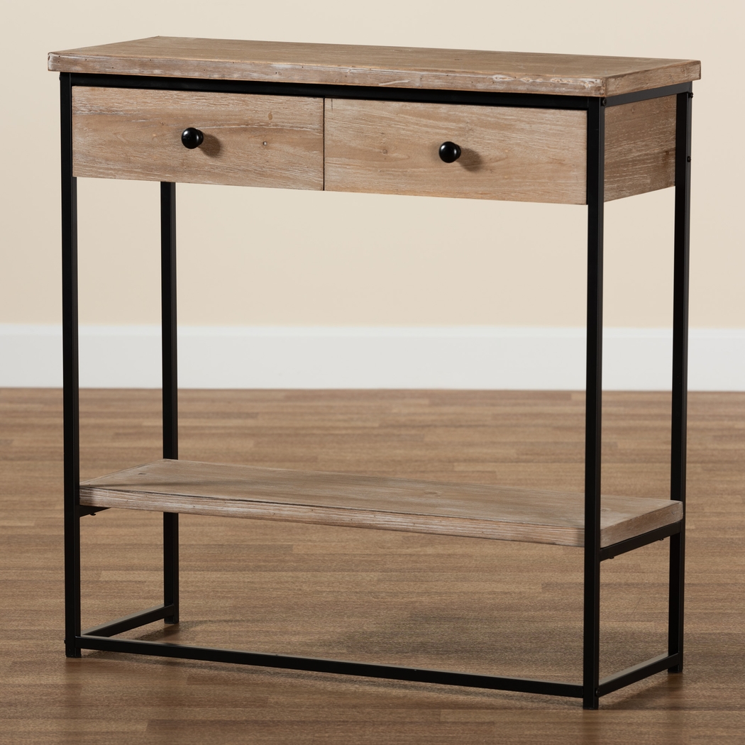 Bosar Brown Sofa Table - Thumbnail - Image 2