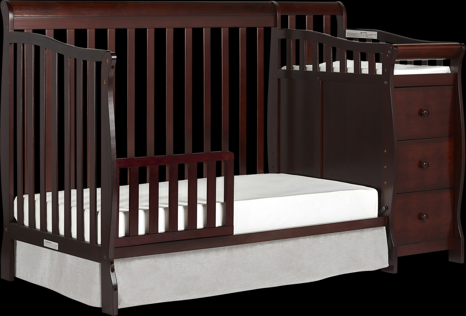 Bosley Espresso Convertible Crib and Changer - Thumbnail - Image 2