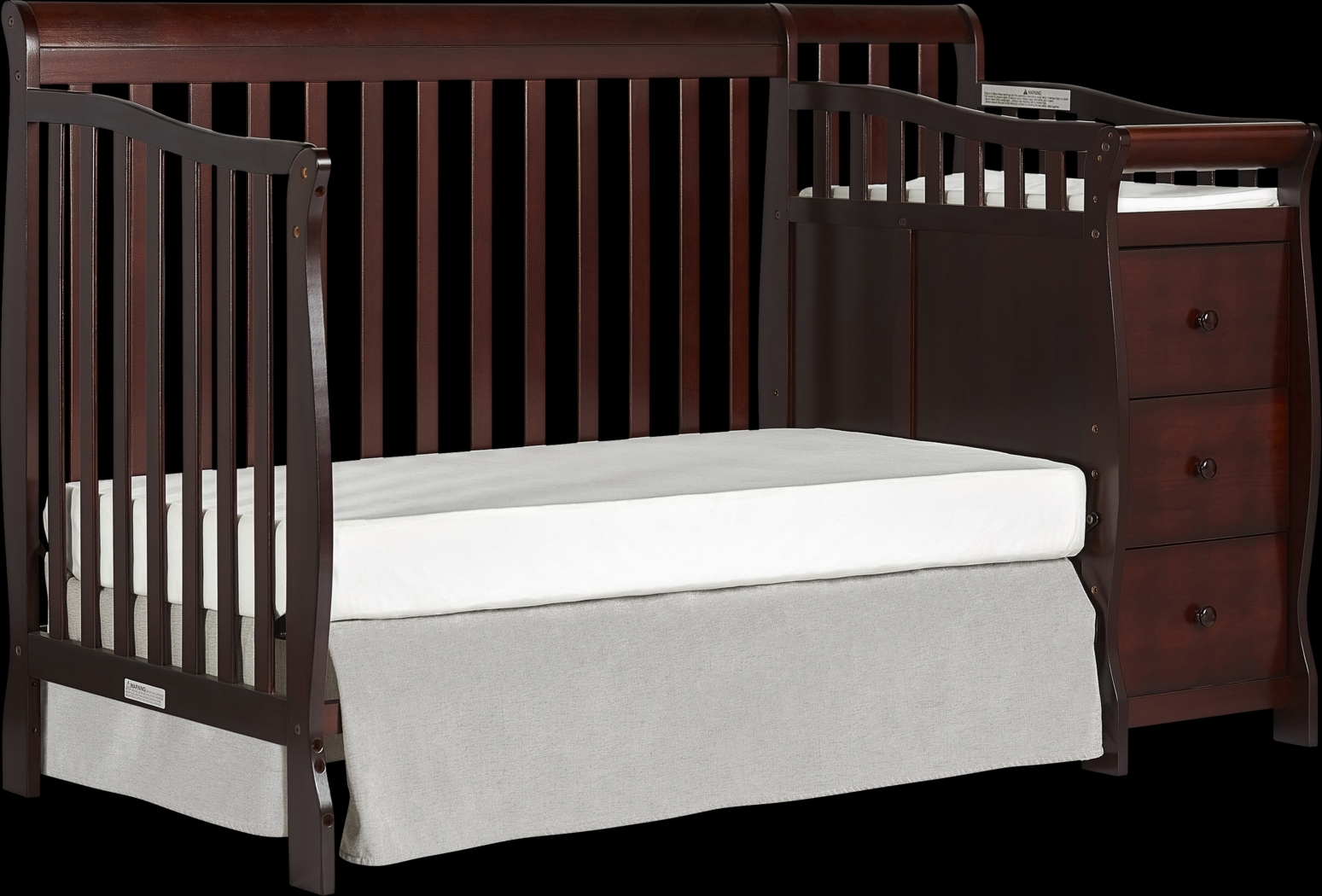 Bosley Espresso Convertible Crib and Changer - Thumbnail - Image 3