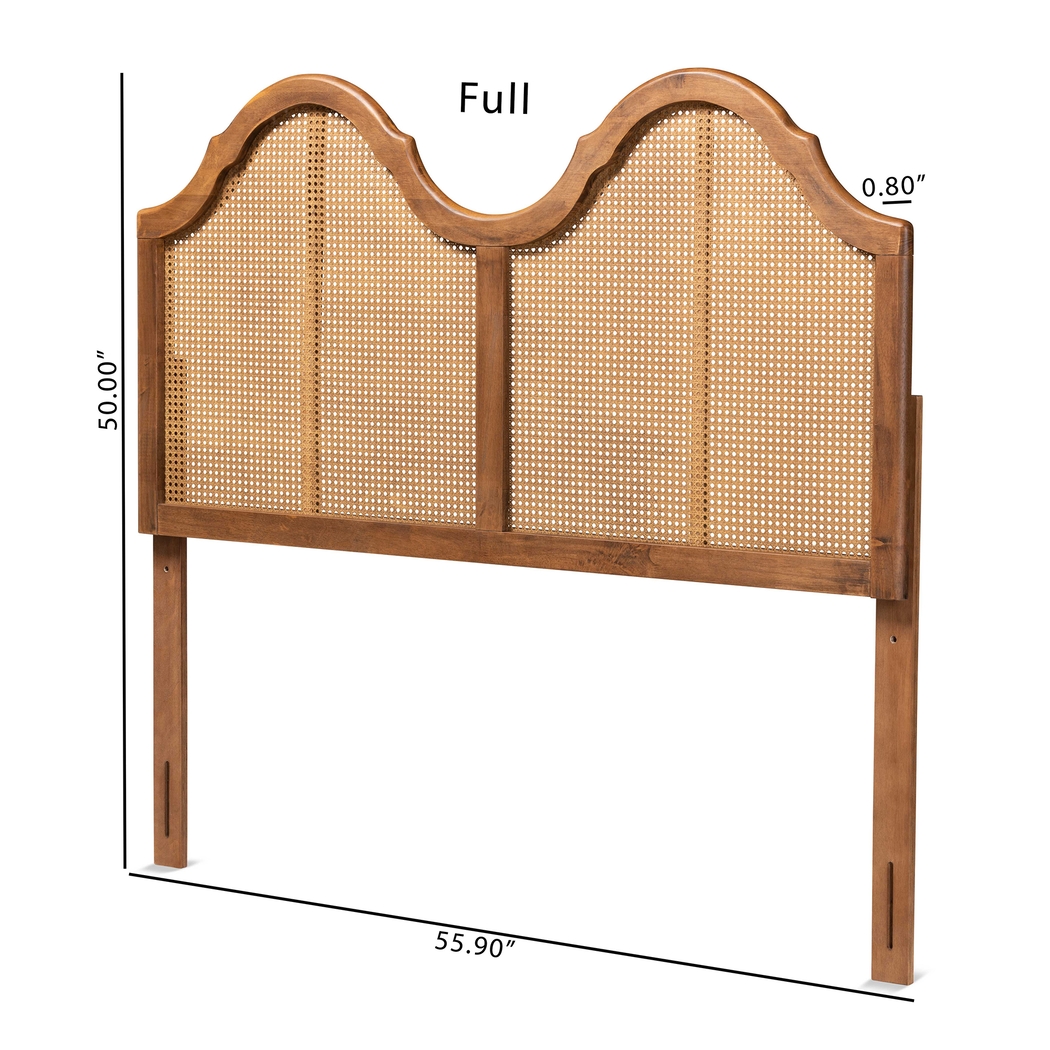 Bossham Brown Full Headboard - Thumbnail - Image 6