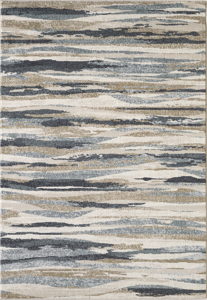 Bostona Ivory 5'3 x 7'7 Rug - Thumbnail - Image 1