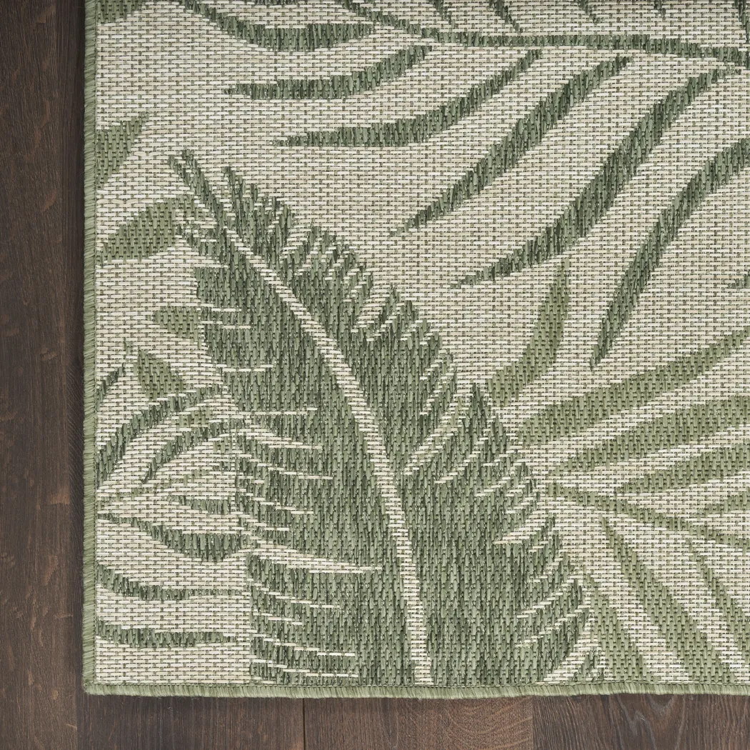 Botanic Breeze Fern 5' x 7' Indoor/Outdoor Rug - Thumbnail - Image 4