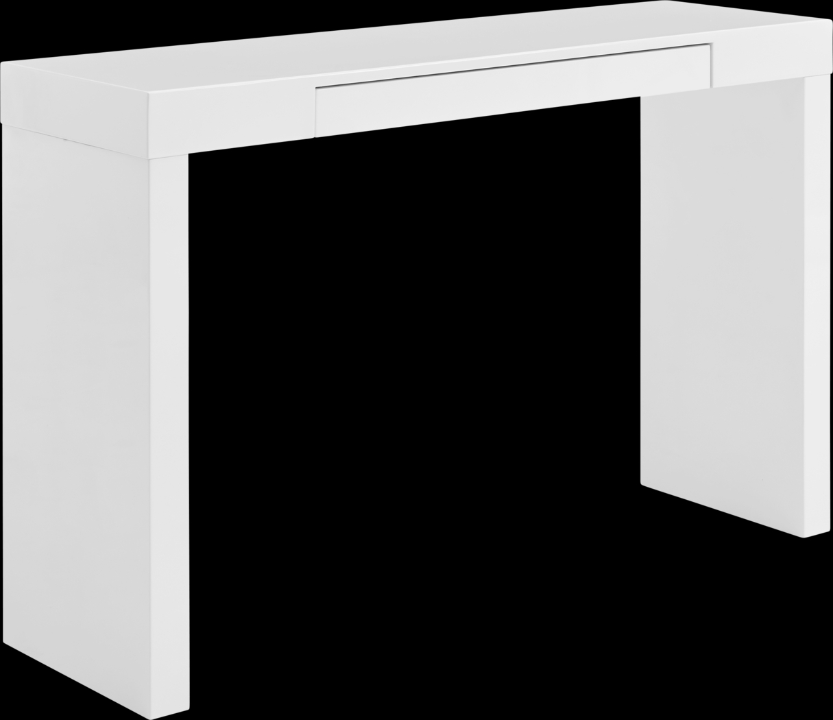 Boteler White Sofa Table - Thumbnail - Image 3