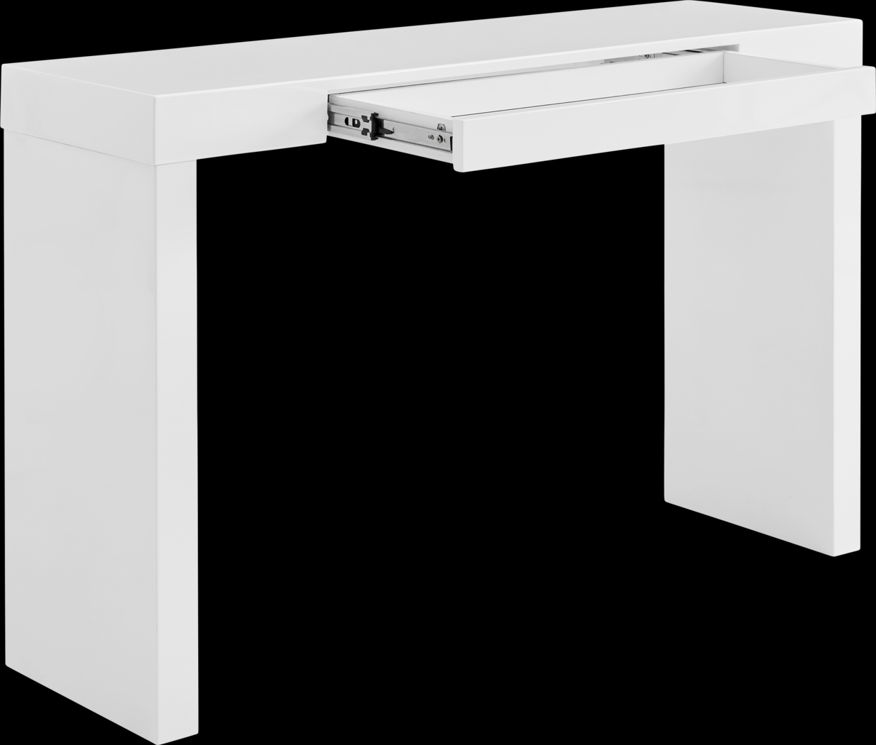 Boteler White Sofa Table - Thumbnail - Image 5