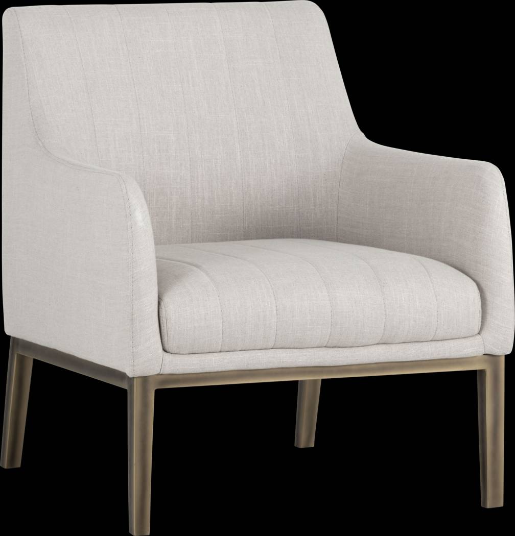 Botella Beige Accent Chair - Thumbnail - Image 1