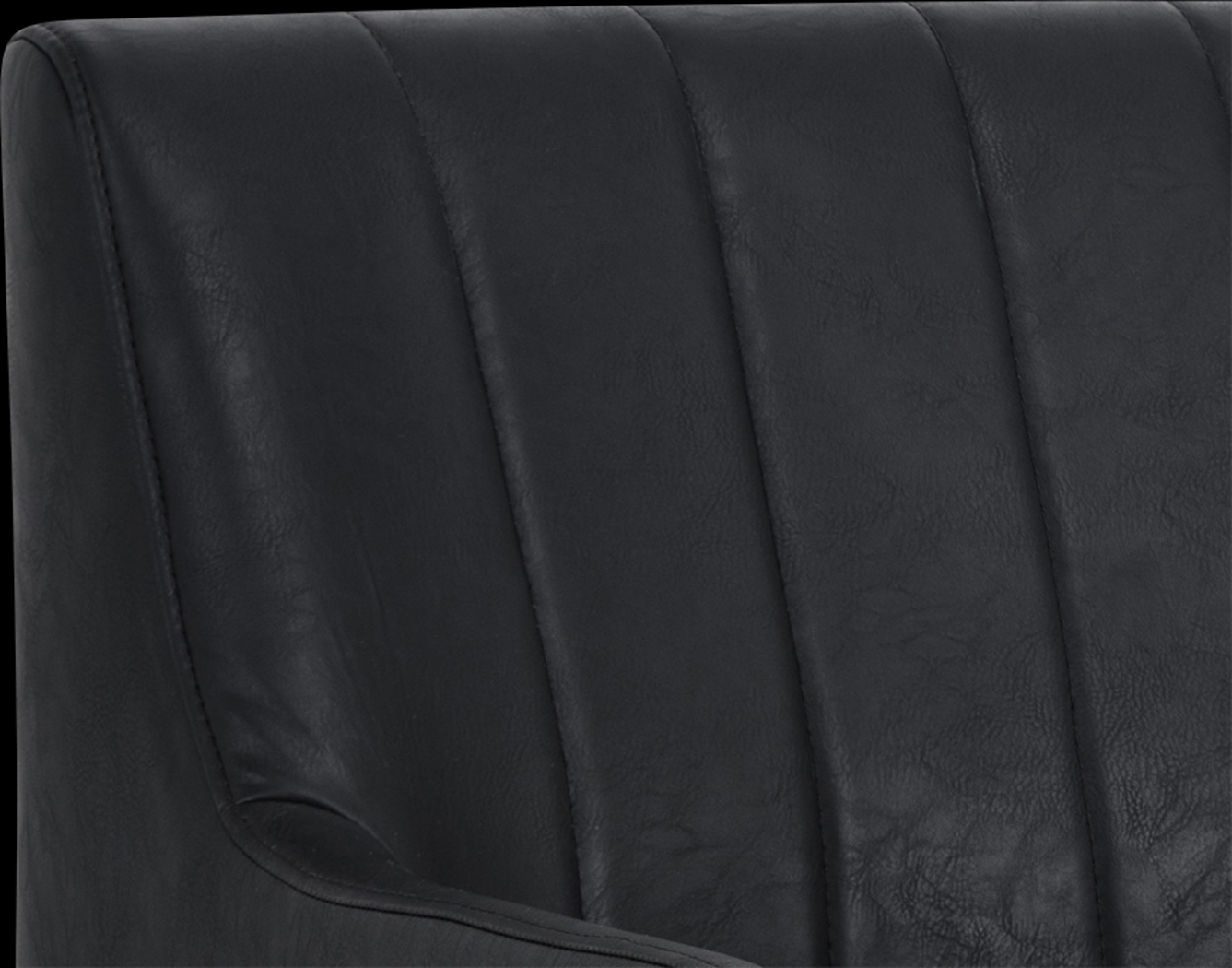 Botella Black Accent Chair - Thumbnail - Image 6