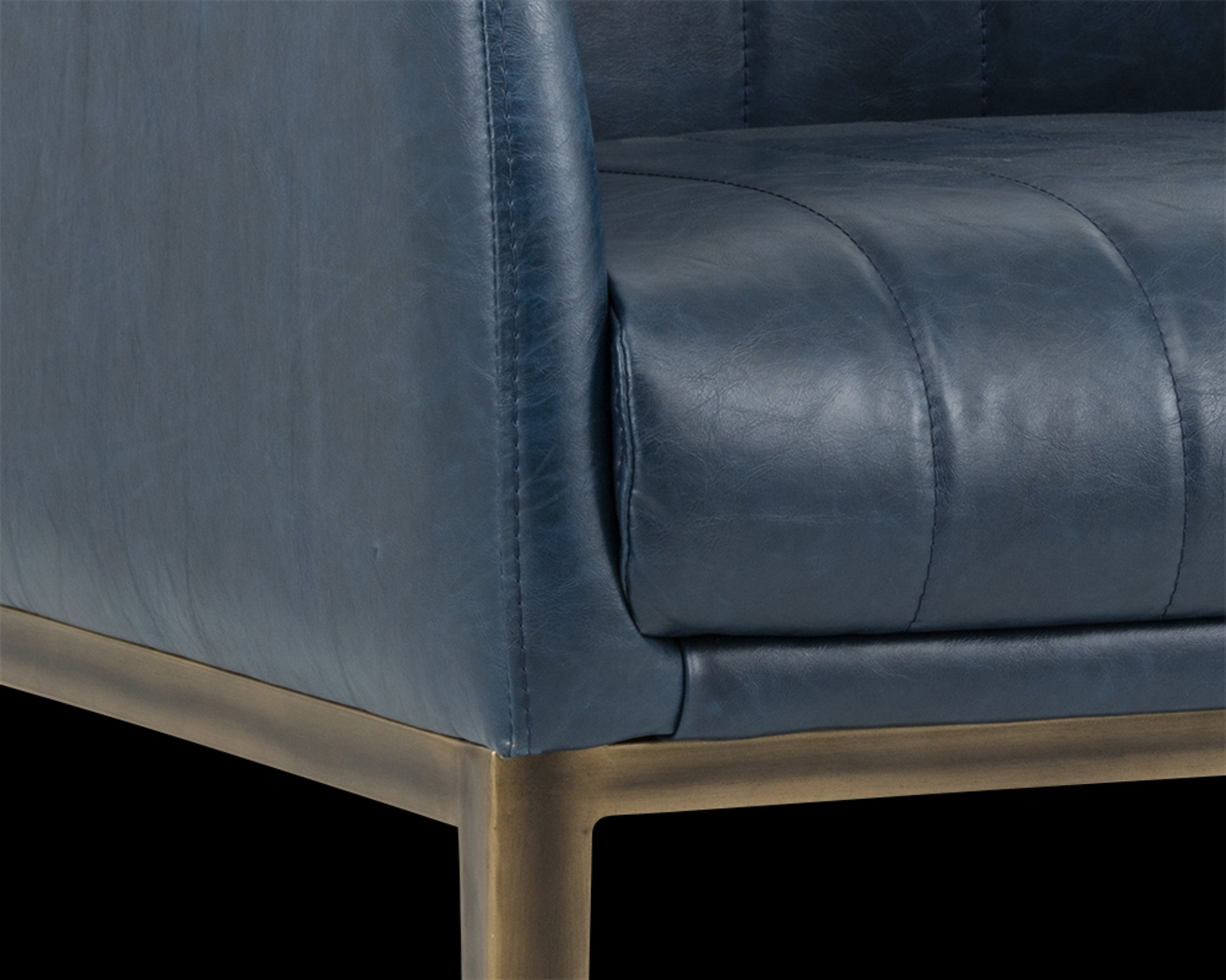 Botella Blue Accent Chair - Thumbnail - Image 5