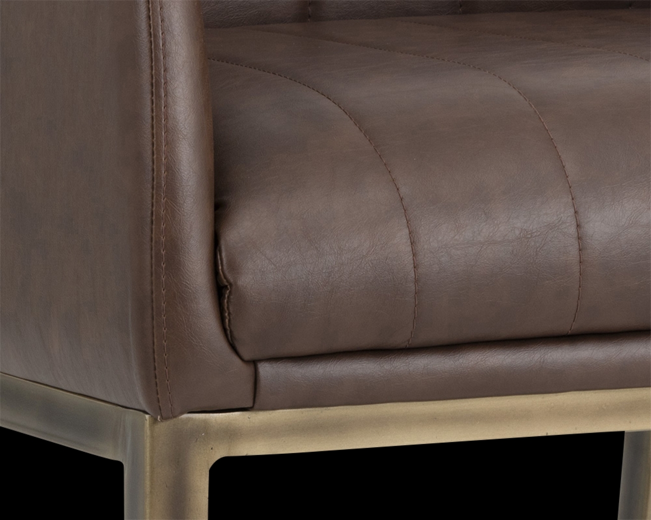 Botella Brown Accent Chair - Thumbnail - Image 4