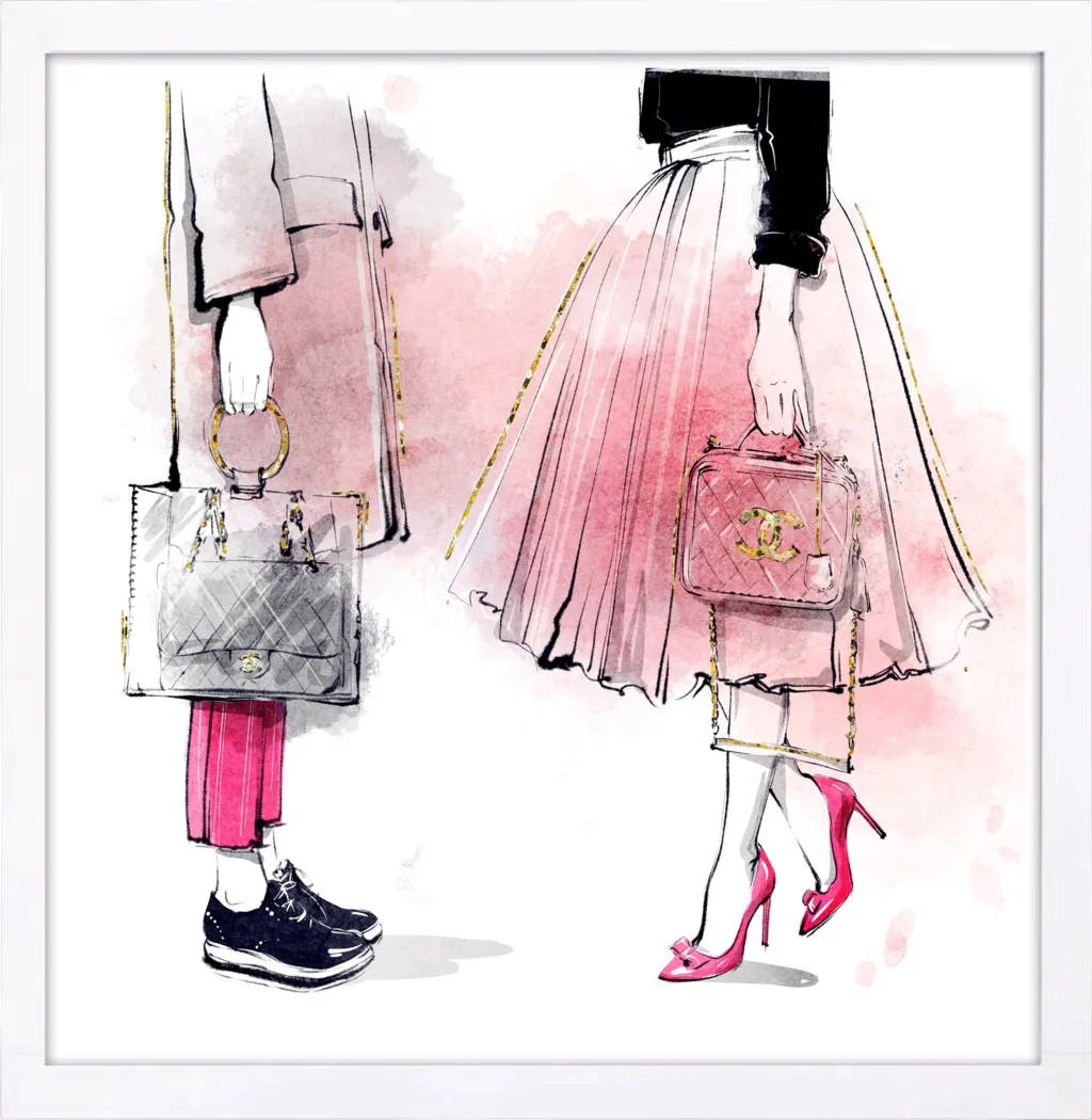 Both Sides of Me Pink Artwork - Thumbnail - Image 1