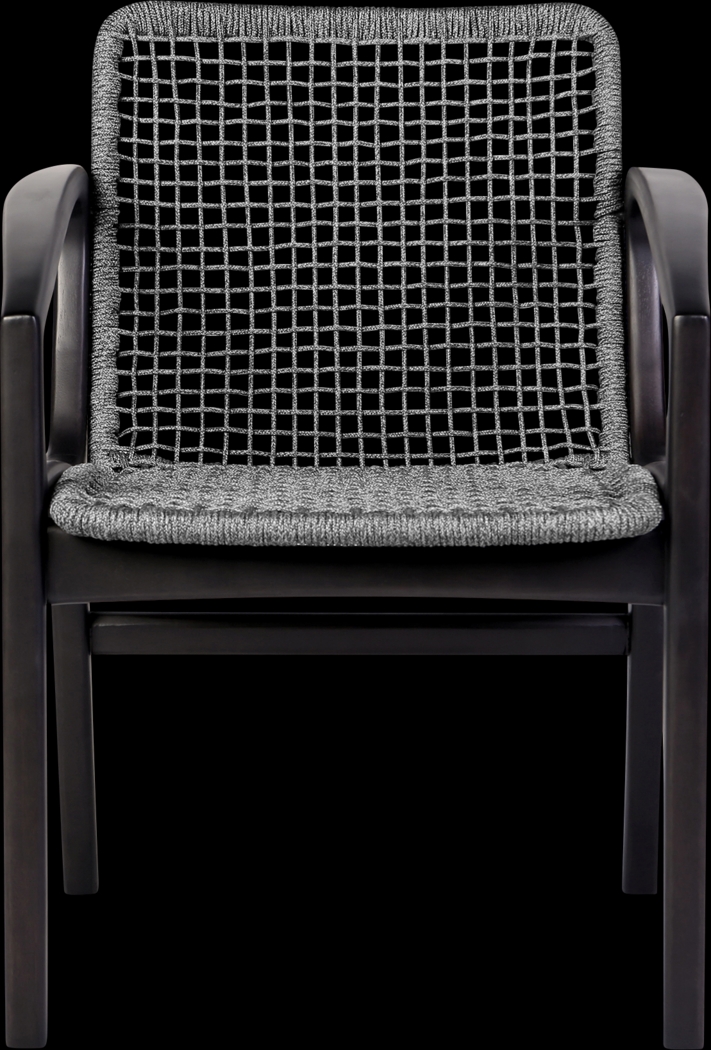 Outdoor Boudinot Gray Arm Chair - Thumbnail - Image 2