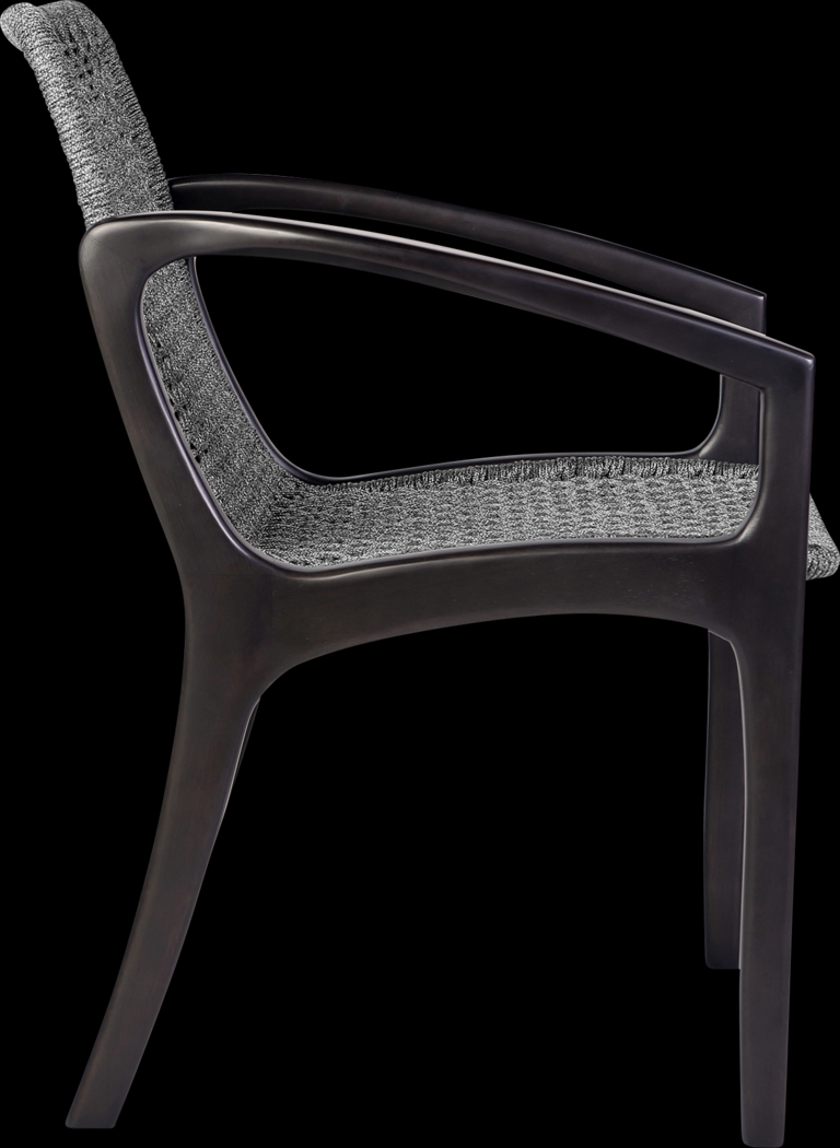 Outdoor Boudinot Gray Arm Chair - Thumbnail - Image 3