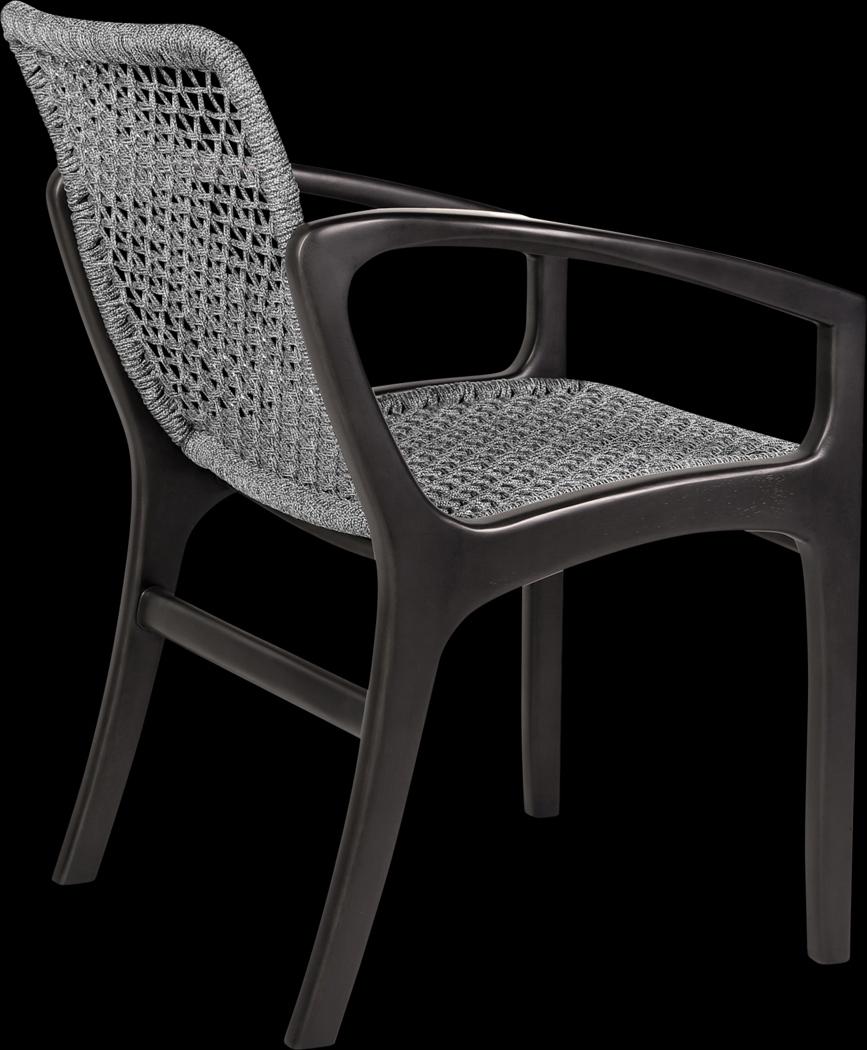 Outdoor Boudinot Gray Arm Chair - Thumbnail - Image 4