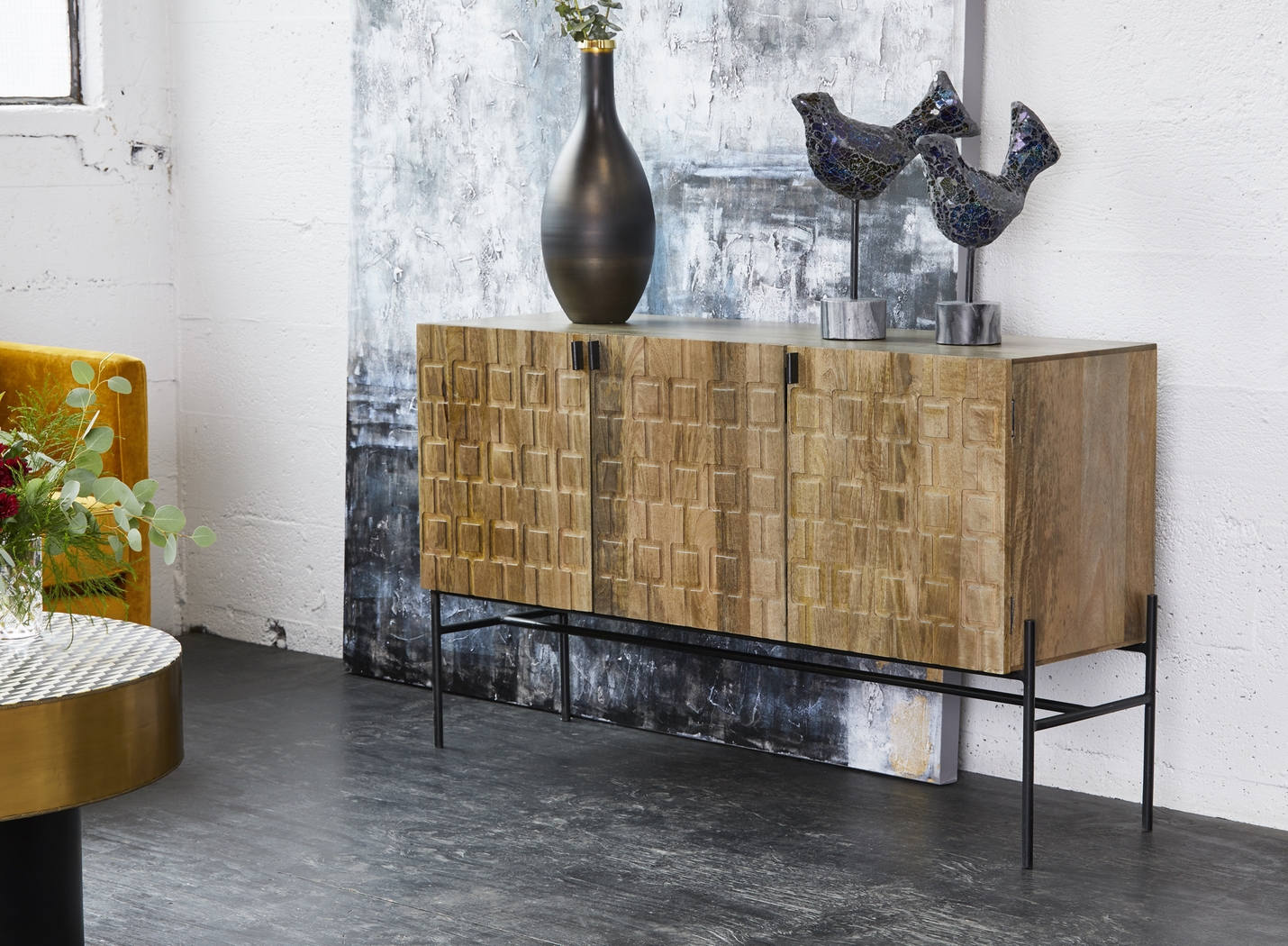 Bougain Villa Brown Sideboard - Thumbnail - Image 4