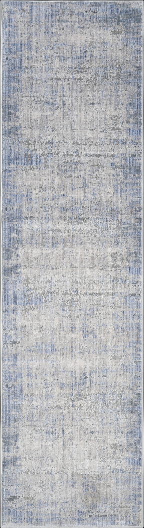 Boumur Blue 2'2 x 8' Runner Rug - Thumbnail - Image 1