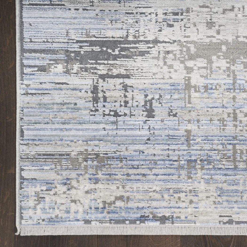Boumur Blue 3'3 x 5'3 Rug - Thumbnail - Image 4