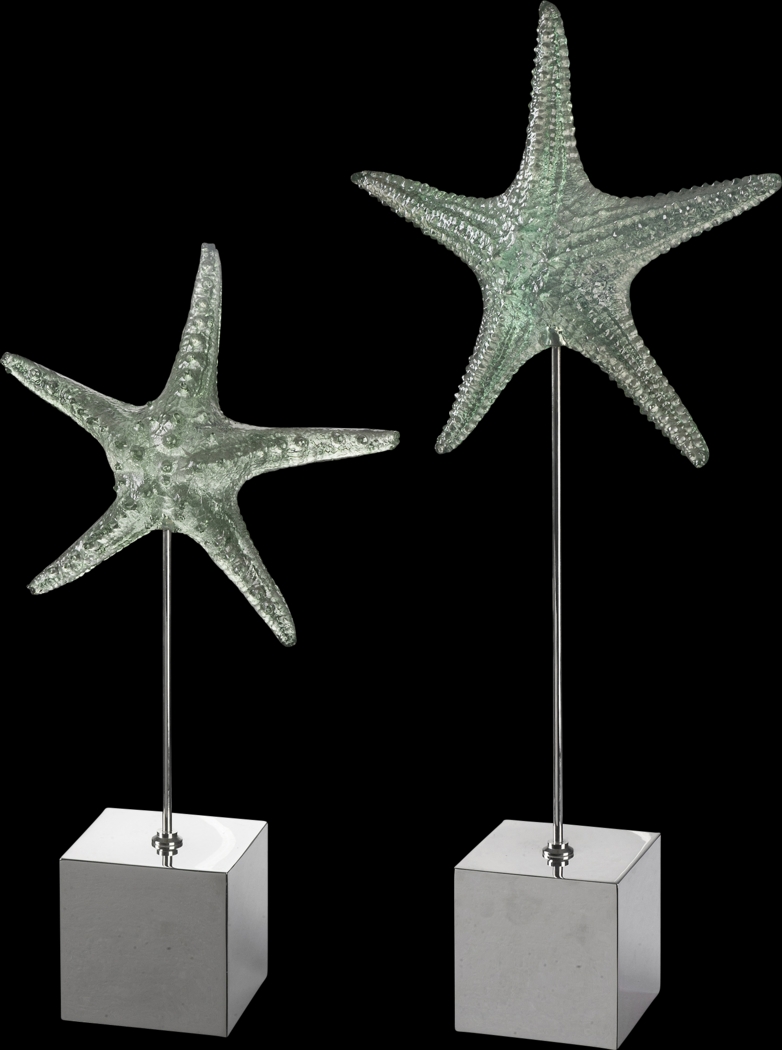 Bouny Green Sculpture, Set of 2 - Thumbnail - Image 1