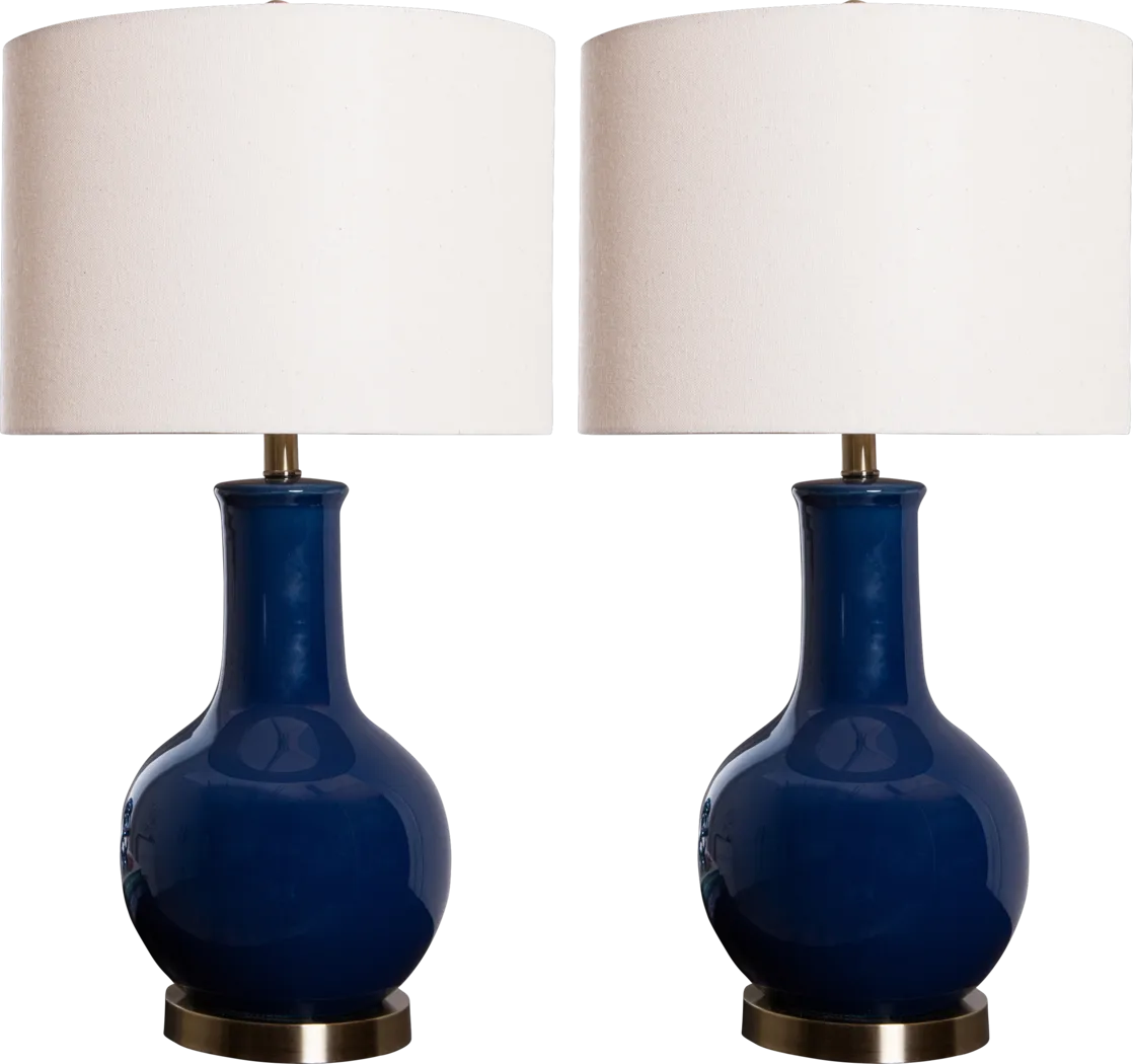 Bourke Navy Lamp - Thumbnail - Image 6