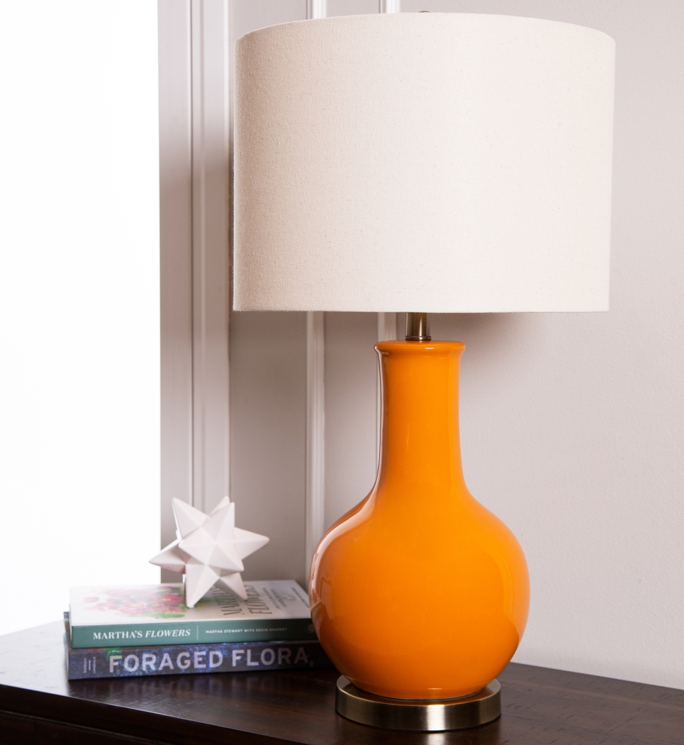 Bourke Orange Lamp - Thumbnail - Image 2