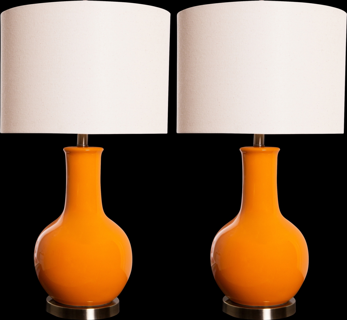 Bourke Orange Lamp - Thumbnail - Image 6