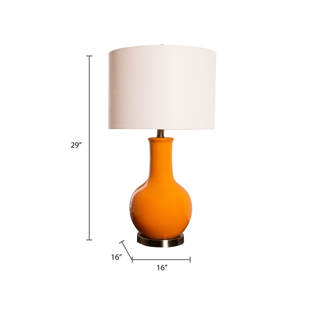Bourke Orange Lamp - Thumbnail - Image 7
