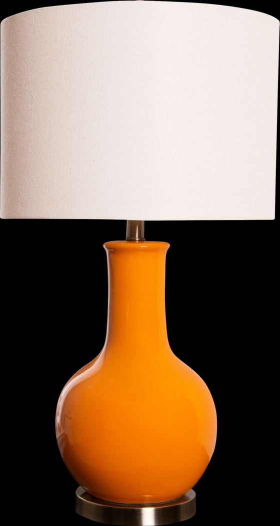 Bourke Orange Lamp - Thumbnail - Image 1