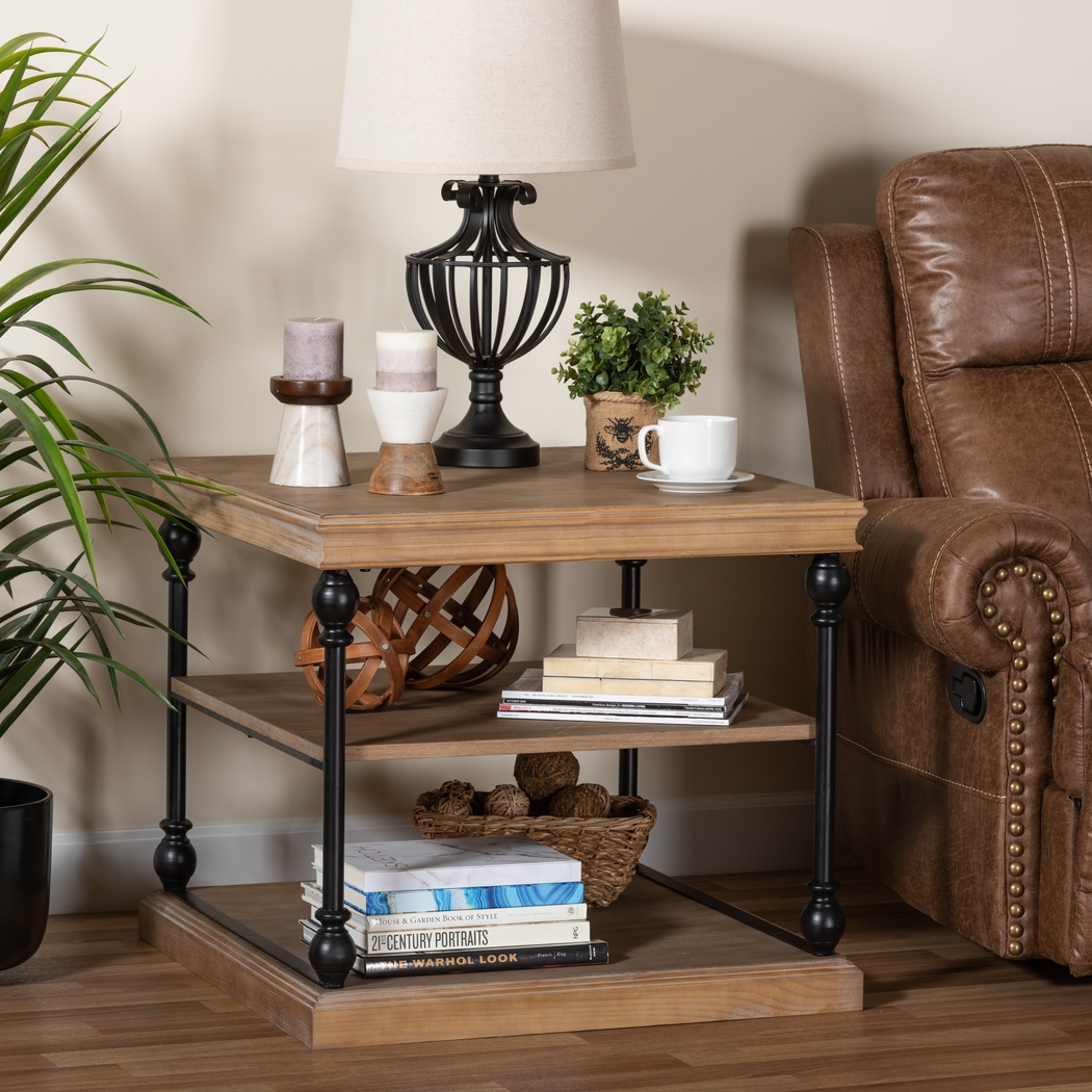 Bouverie Gray End Table - Thumbnail - Image 2