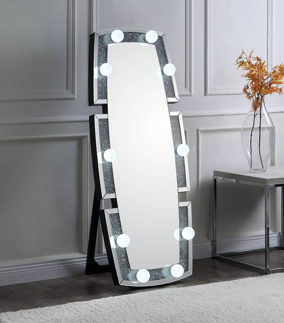 Bowcester Silver Floor Mirror - Thumbnail - Image 2