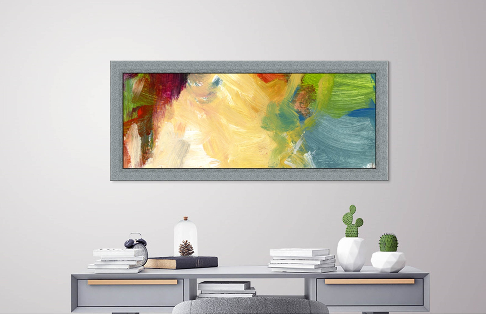 Bowdoin II Beige Artwork - Thumbnail - Image 2