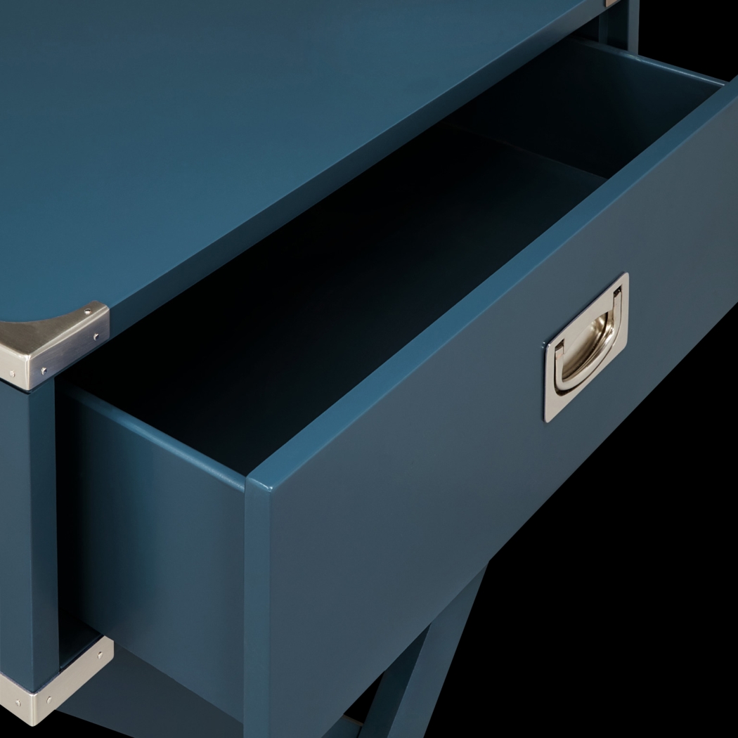 Bowen Blue Accent Table - Thumbnail - Image 2