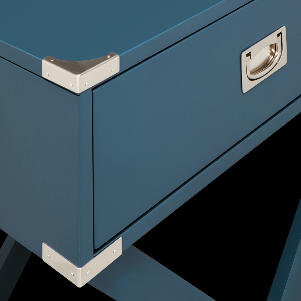 Bowen Blue Accent Table - Thumbnail - Image 3