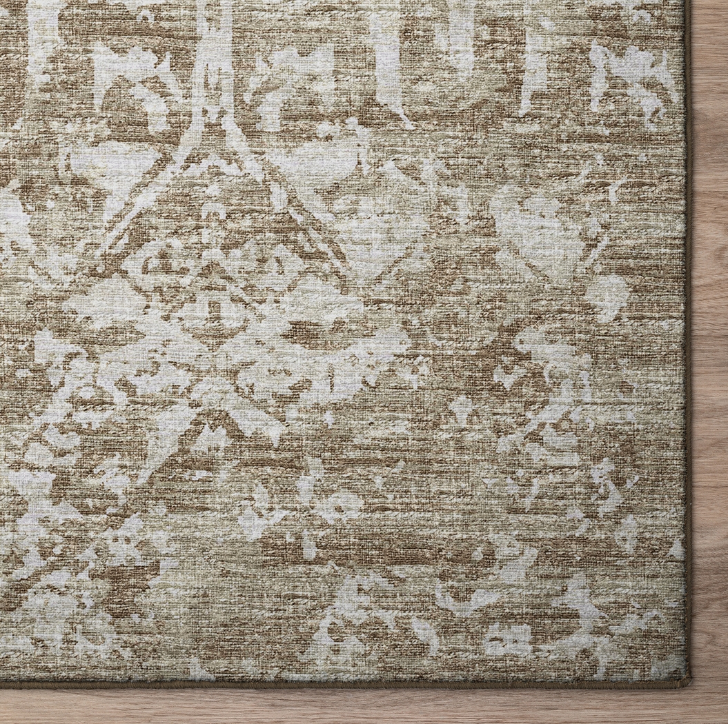 Bowlyn Beige 3' x 5' Rug - Thumbnail - Image 2