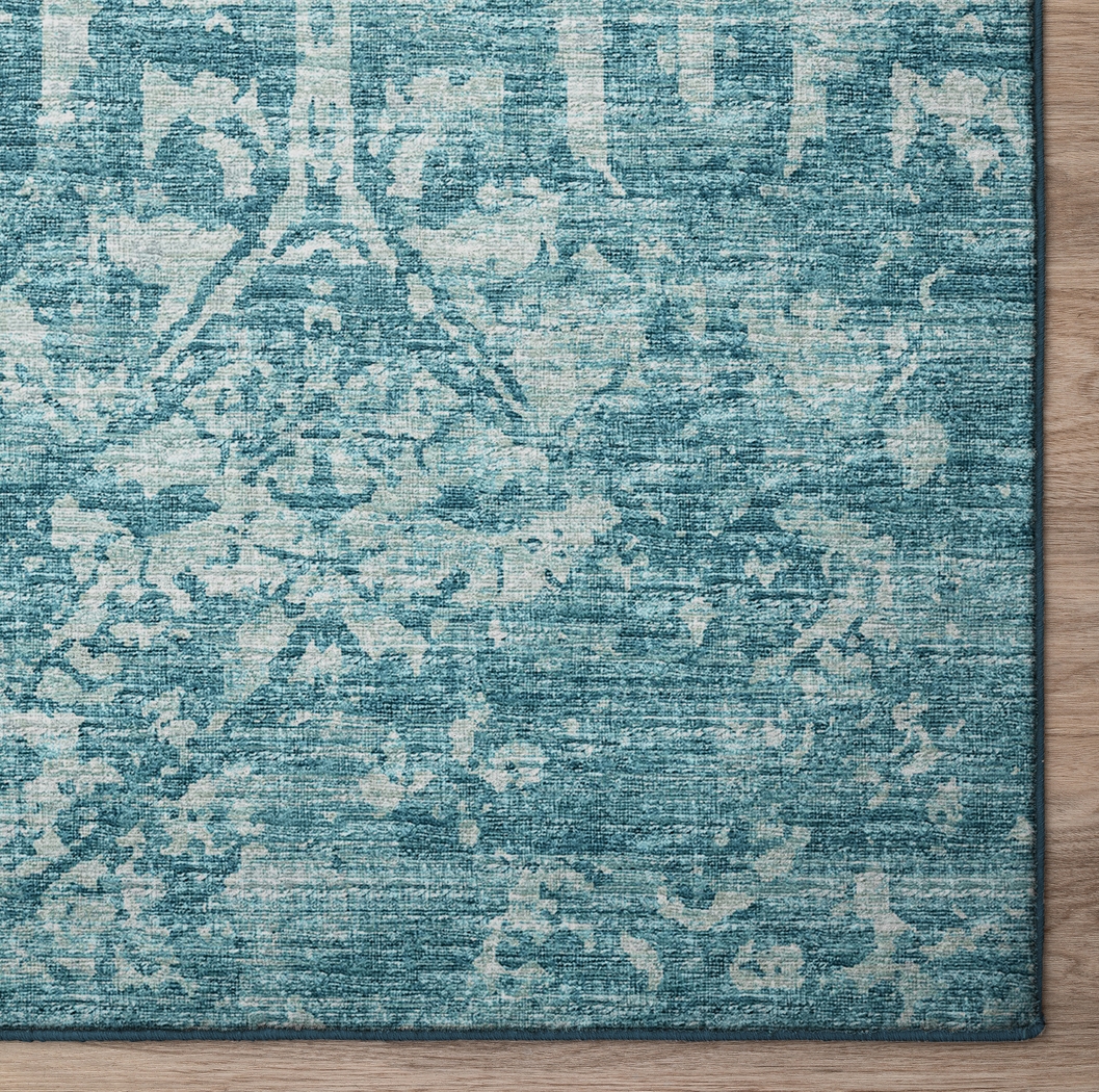 Bowlyn Blue 5' x 8' Rug - Thumbnail - Image 2