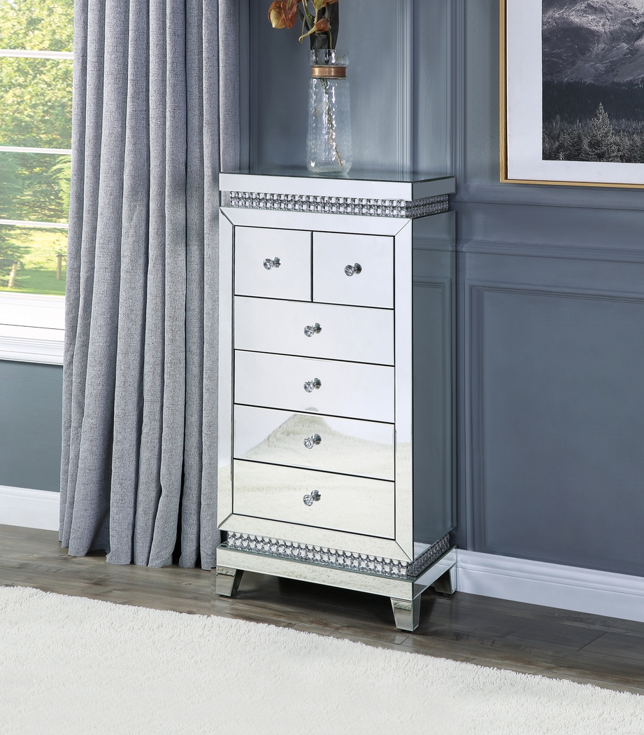 Bowmont Silver Accent Cabinet - Thumbnail - Image 2