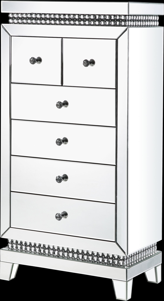 Bowmont Silver Accent Cabinet - Thumbnail - Image 1