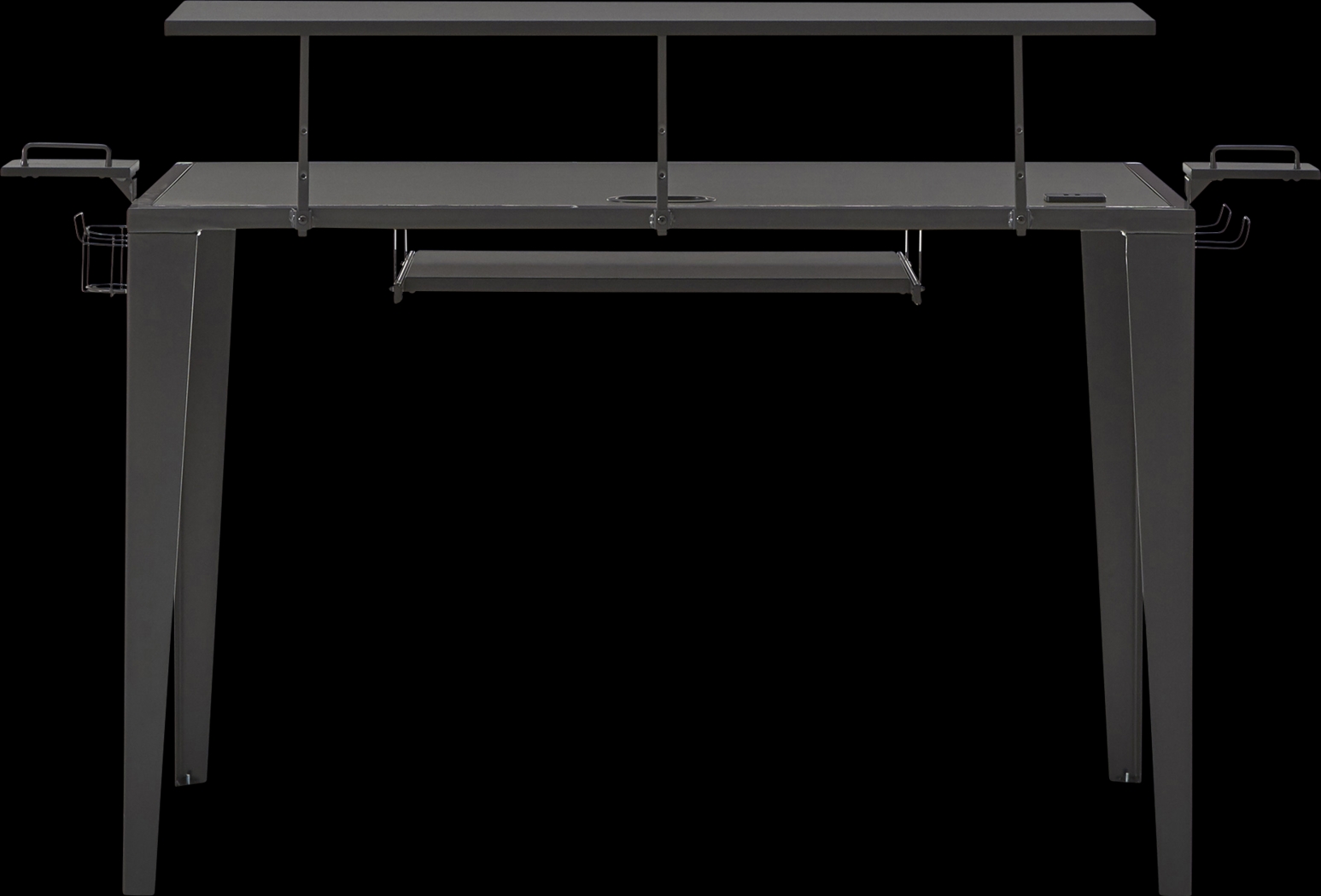 Bowne Black Desk - Thumbnail - Image 5