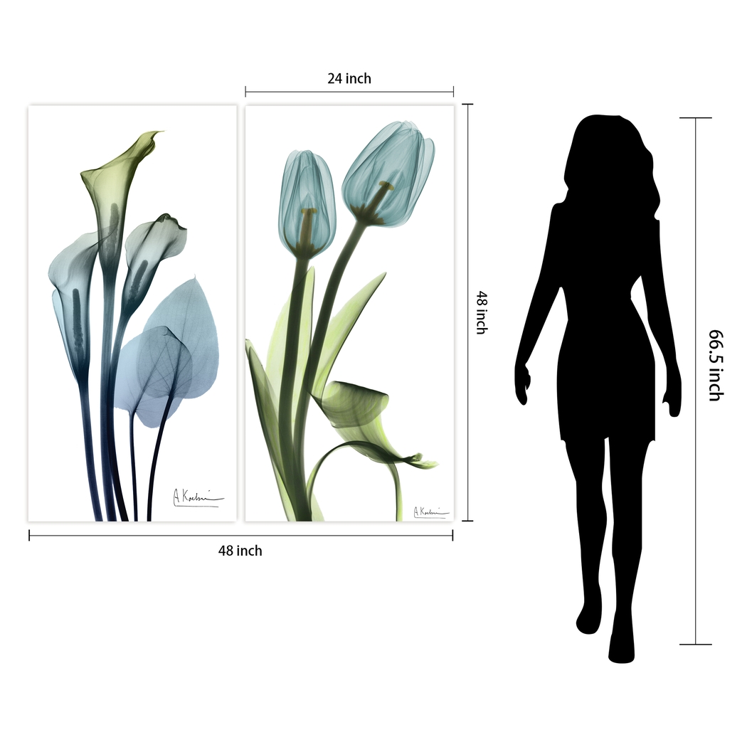 Bowra Blue Artwork, Set of 2 - Thumbnail - Image 6