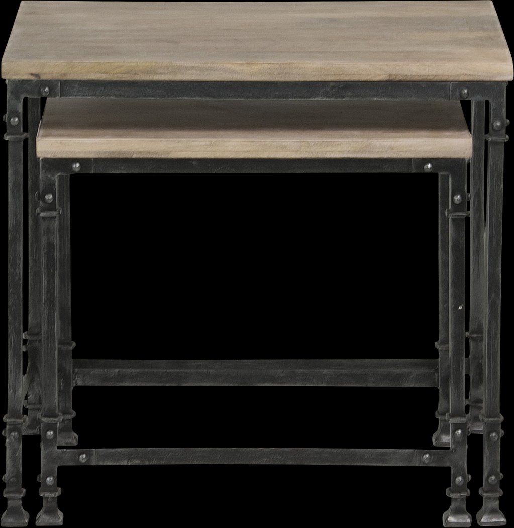 Bowrey Sandstone Set of 2 Nesting Tables - Thumbnail - Image 2