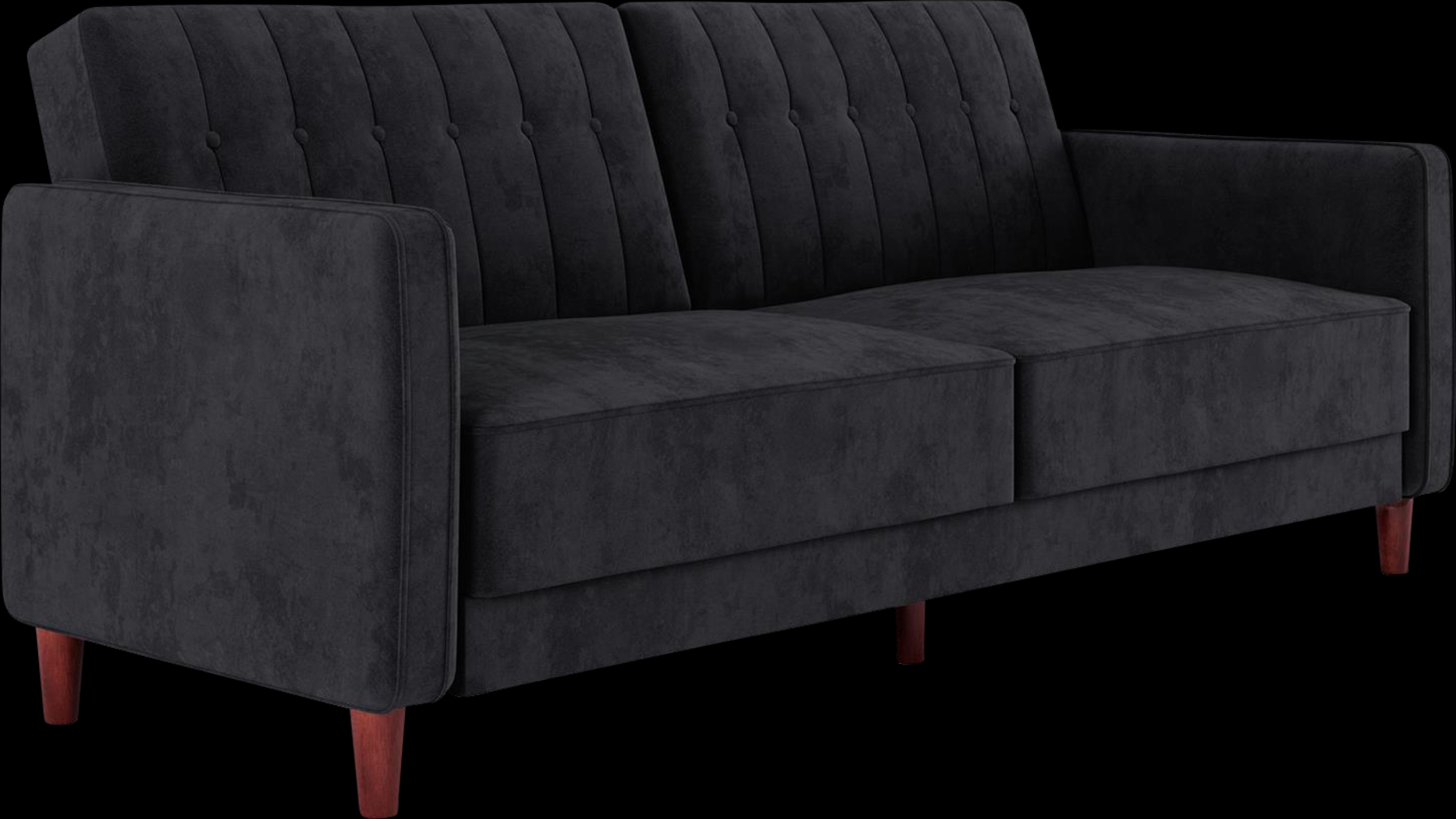 Boxmeer Black Futon - Thumbnail - Image 1