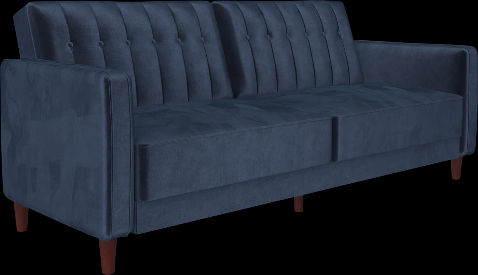 Boxmeer Blue Futon - Thumbnail - Image 1