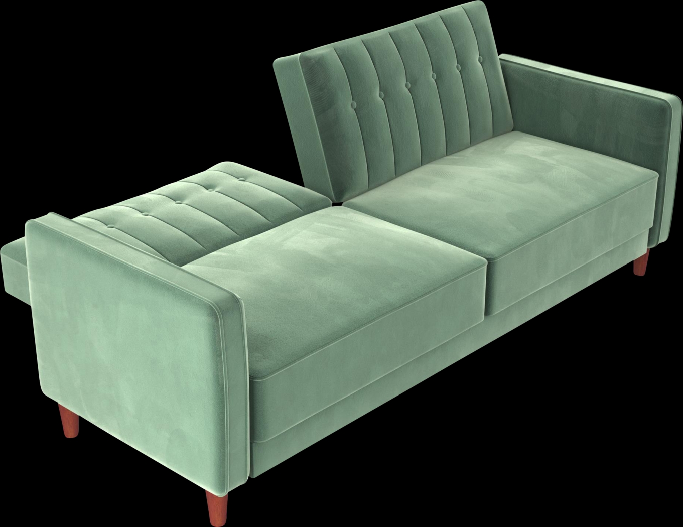 Boxmeer Light Green Futon - Thumbnail - Image 4